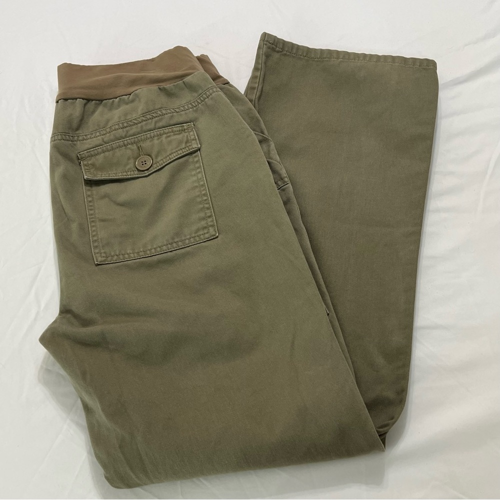 Motherhood Maternity Olive Green Cargo Pants - Picture 13 of 13